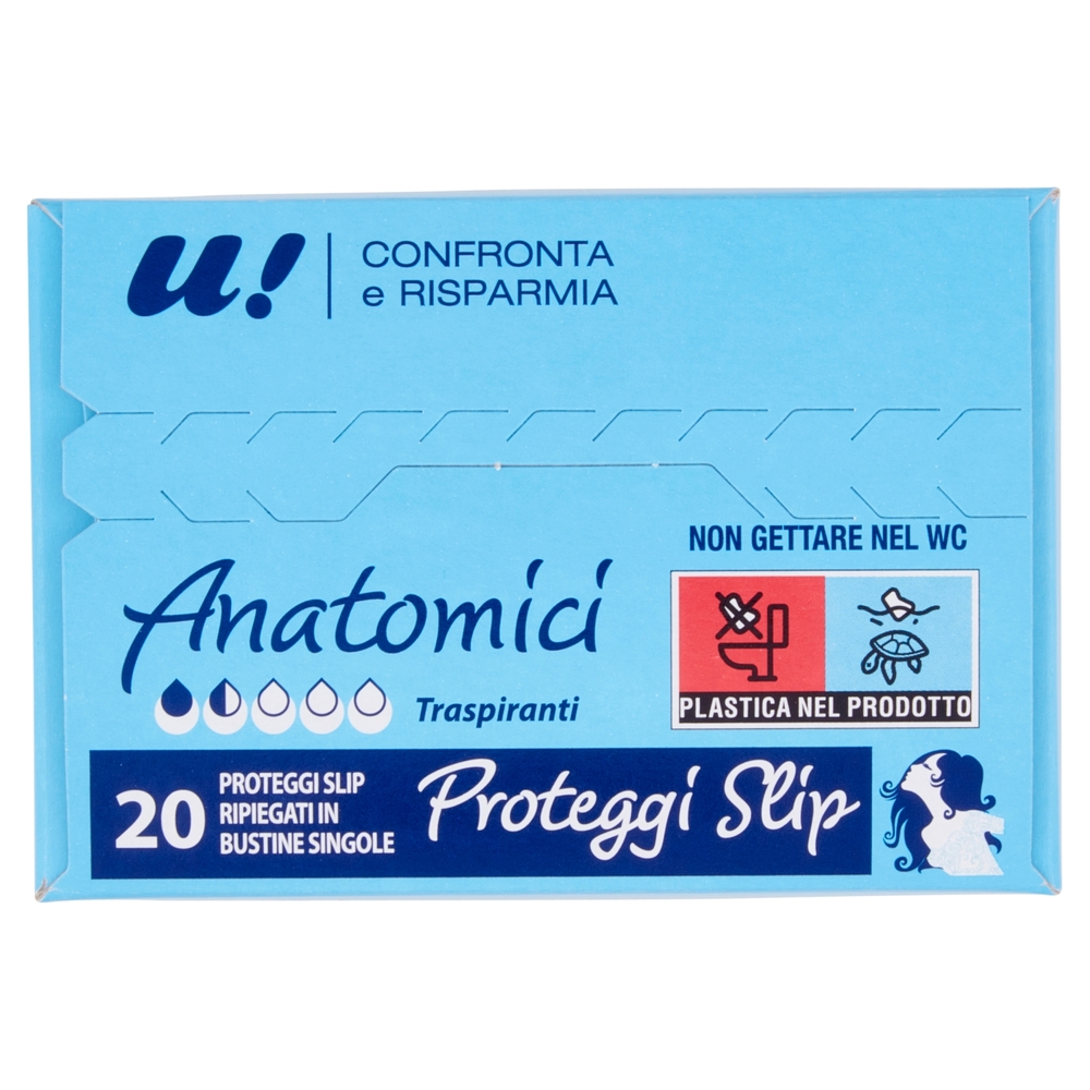 20 Proteggi Slip Anatomici U! Confronta e Risparmia
